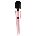 Черно-розовый вибромассажер Nouveau Wand Massager - 30 см.