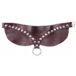 Бордовый широкий ошейник Wide Collar Maroon