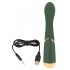 Зеленый стимулятор точки G Luxurious G-Spot Massager - 19,5 см.