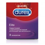 Сверхтонкие презервативы Durex Elite - 3 шт.