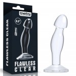 Прозрачная анальная втулка Flawless Clear - 16,5 см.